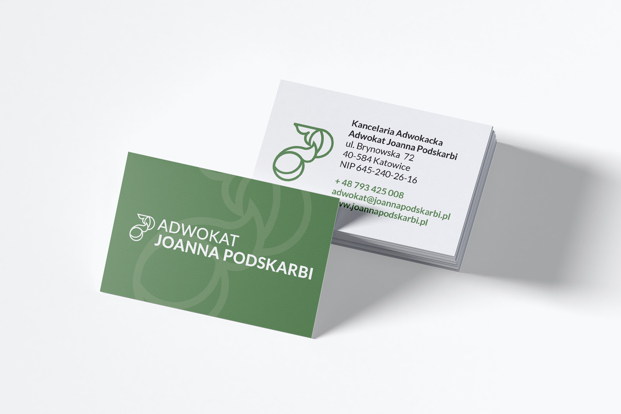 Wizytówki Joanna Podskarbi